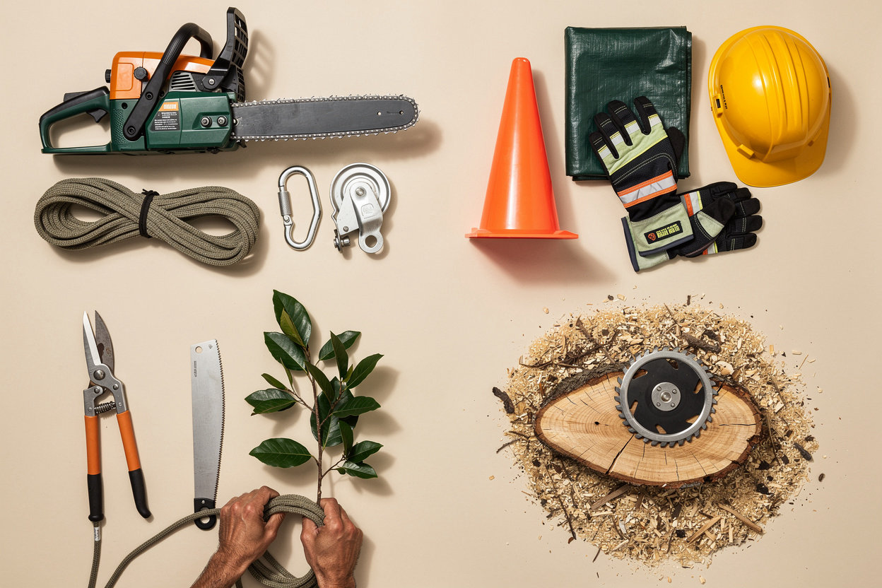 longhorn tree services professional crew providing expert tree removal, stump grinding, and storm damage cleanup services in Fort Worth and DFW